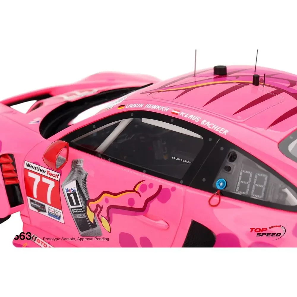 Rare Porsche 911 GT3 R (992) 1:18 Top Speed Model Car - New